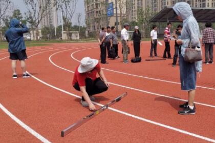 惠陽路分校運動場塑膠跑道工程竣工報告